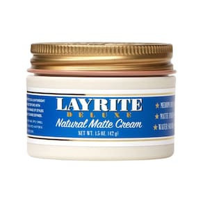 Creme modelador de cabelo Layrite Natural Matte 45 ml de fixação média