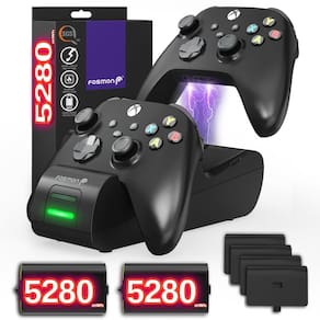 Estação de carregador controlador Fosmon Dual 2 MAX Xbox Series X/S/One