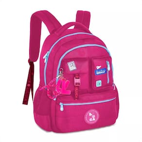 Mochila De Costas Escolar Luluca Lu24636 Menina Juvenil Clio