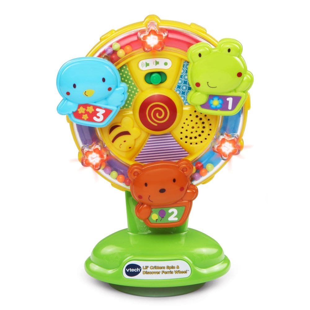 Toy VTech Lil` Critters gira e descobre a roda gigante