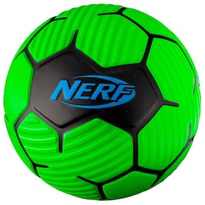 Mini bola de futebol de espuma NERF Proshot Youth 7 para crianças verde/azul
