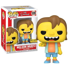 Boneco de vinil Funko The Simpsons Pop! Televisão Nelson Muntz