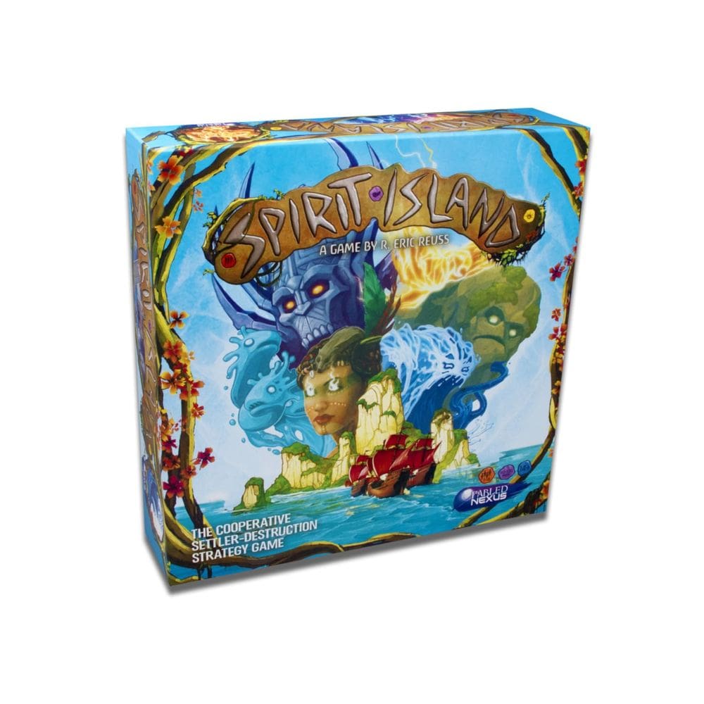 Jogo de tabuleiro Greater Than Games Spirit Island Base 1-4 jogadores