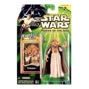 Boneco de ação STAR WARS Power of the Jedi Tessek 9,5 cm