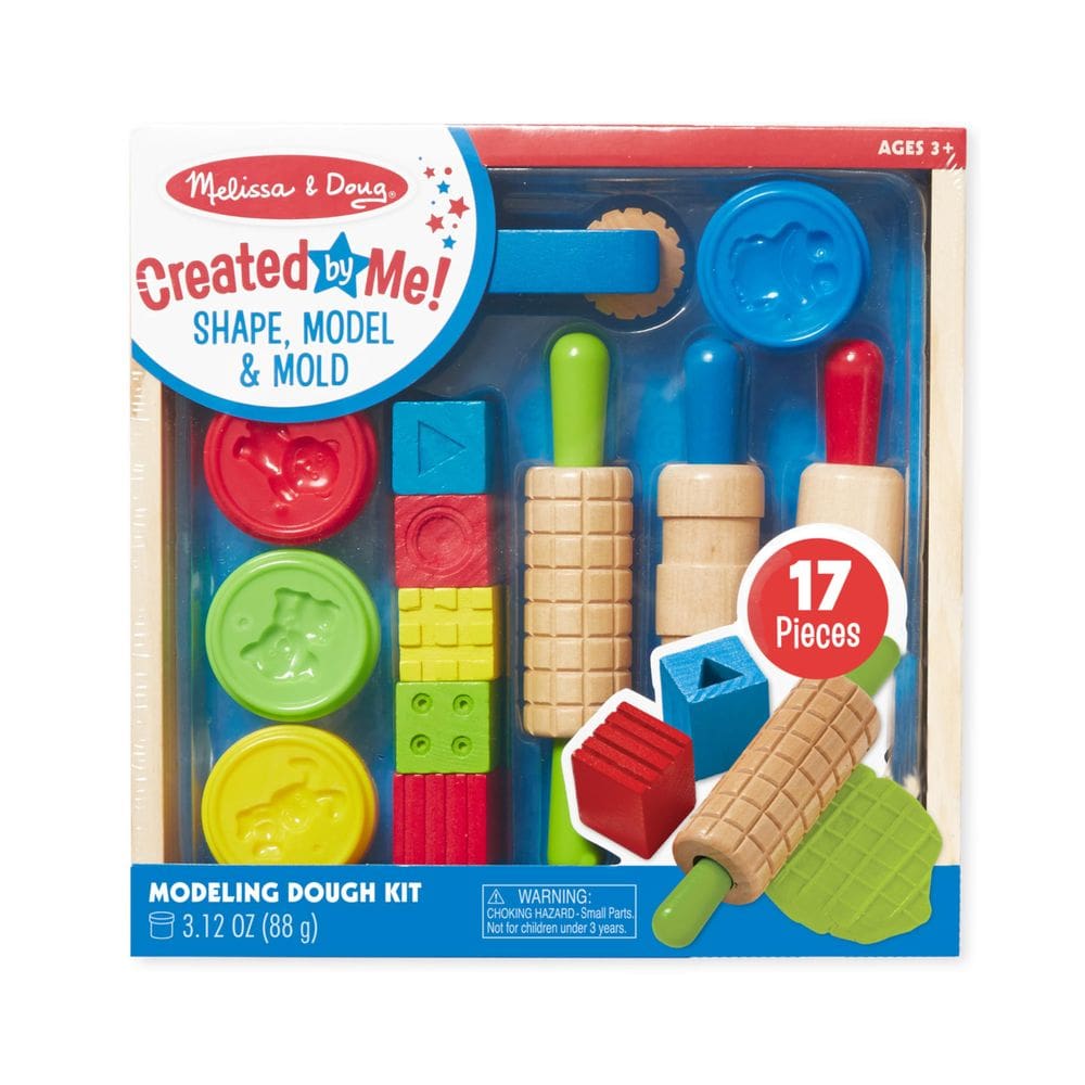 Conjunto de atividades de argila: forma, modelo e molde de Melissa & Doug