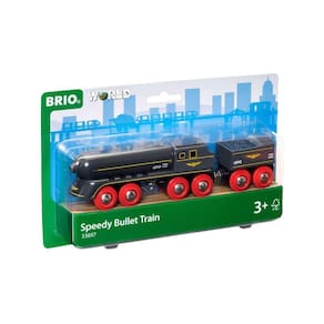 Conjunto de trem de brinquedo Brio World Speedy Bullet Train, 2 peças, para maiores de 3 anos