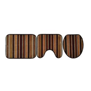 Jogo De Banheiro Rayza Royal Luxury Kilim Vitral-1 Kit 3 Pç