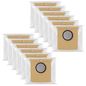 Pacote com 12 sacos de pó para aspirador Eufy L60, L60 SES, L50, L50 SES