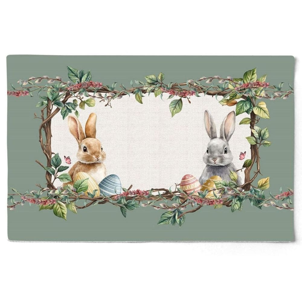 Jogo Americano De Pascoa 48x31,5cm C/2Und 531013 Belchior