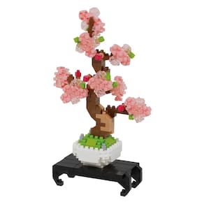 Kit de construção KAWADA nanoblock Culture Bonsai Sakura 250 unidades