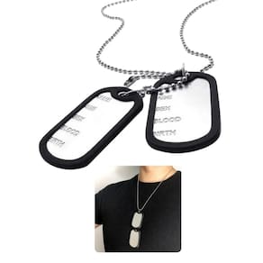 Cordão Placa Identificação 60Cm Exército Dog Targ