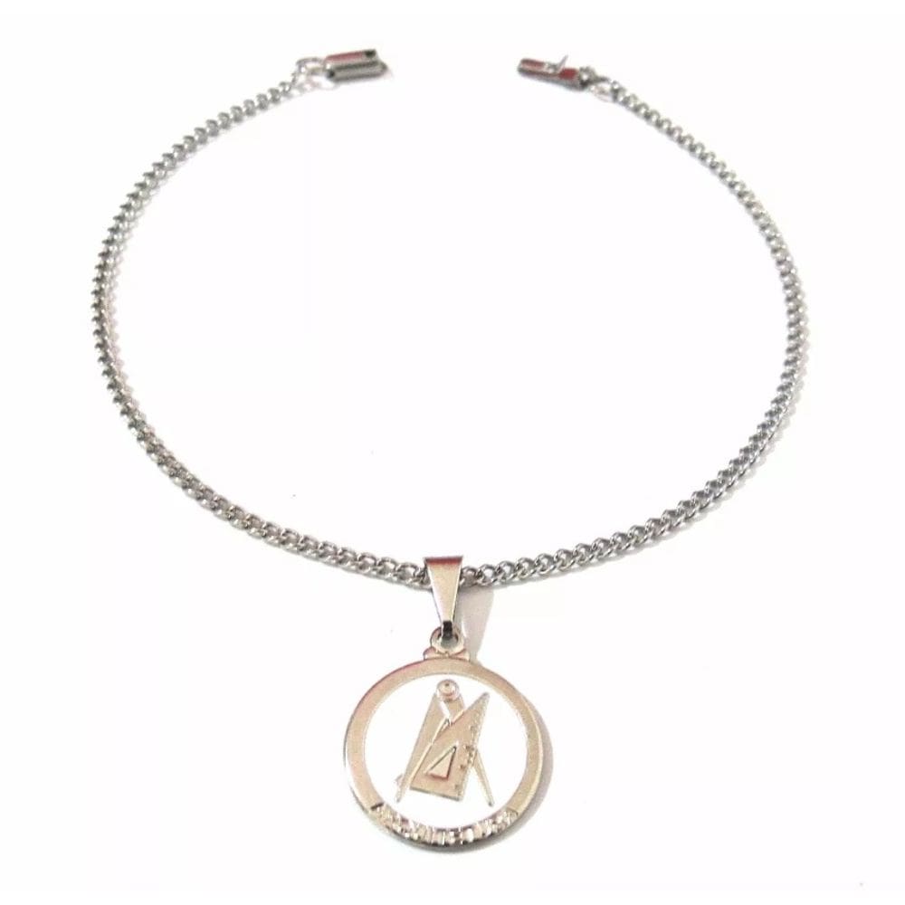 Pulseira Aço Inox Arquitetura Obra Detalhe Branco