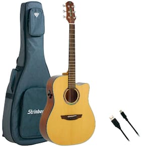 Violão Strinberg Diamond Folk Dd3sc Rt Sólido C/ Bag