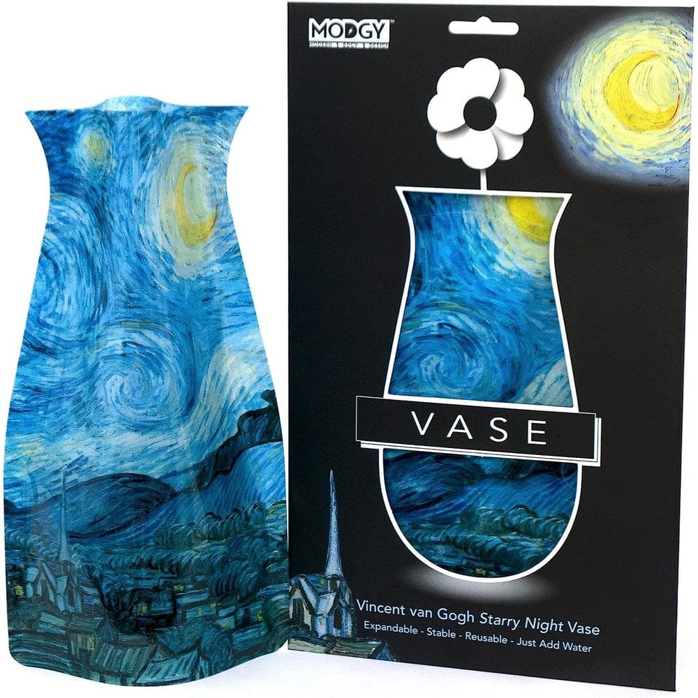 Vaso de plástico MODGY Vincent Van Gogh Starry Night expansível