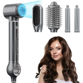 Escova para secador de cabelo QUICO 5 em 1 110.000 RPM 500 mL Ionic