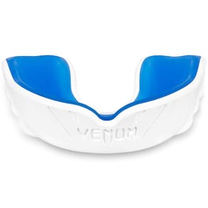 Protetor bucal Venum Challenger Ice/Blue com capa protetora