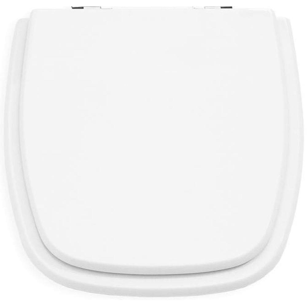 Assento Sanitário Poliéster Clean Branco Para Louça Deca
