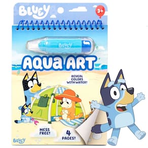 Water Reveal Activity Pad Horizon Group USA Bluey Aqua Art