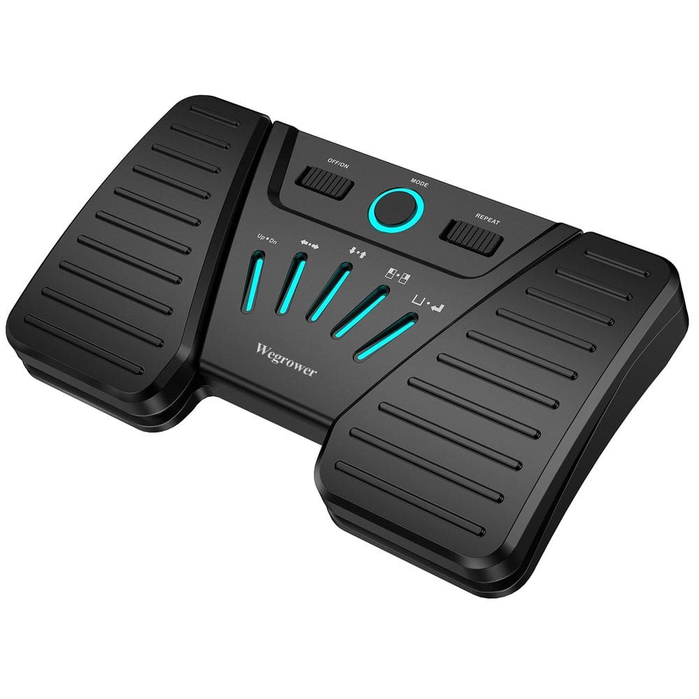 Pedal Page Turner sem fio WEGROWER para instrumentos musicais