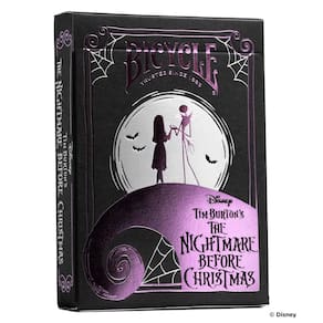Baralho de cartas Bicycle Disney Tim Burton`s Nightmare Before Christmas