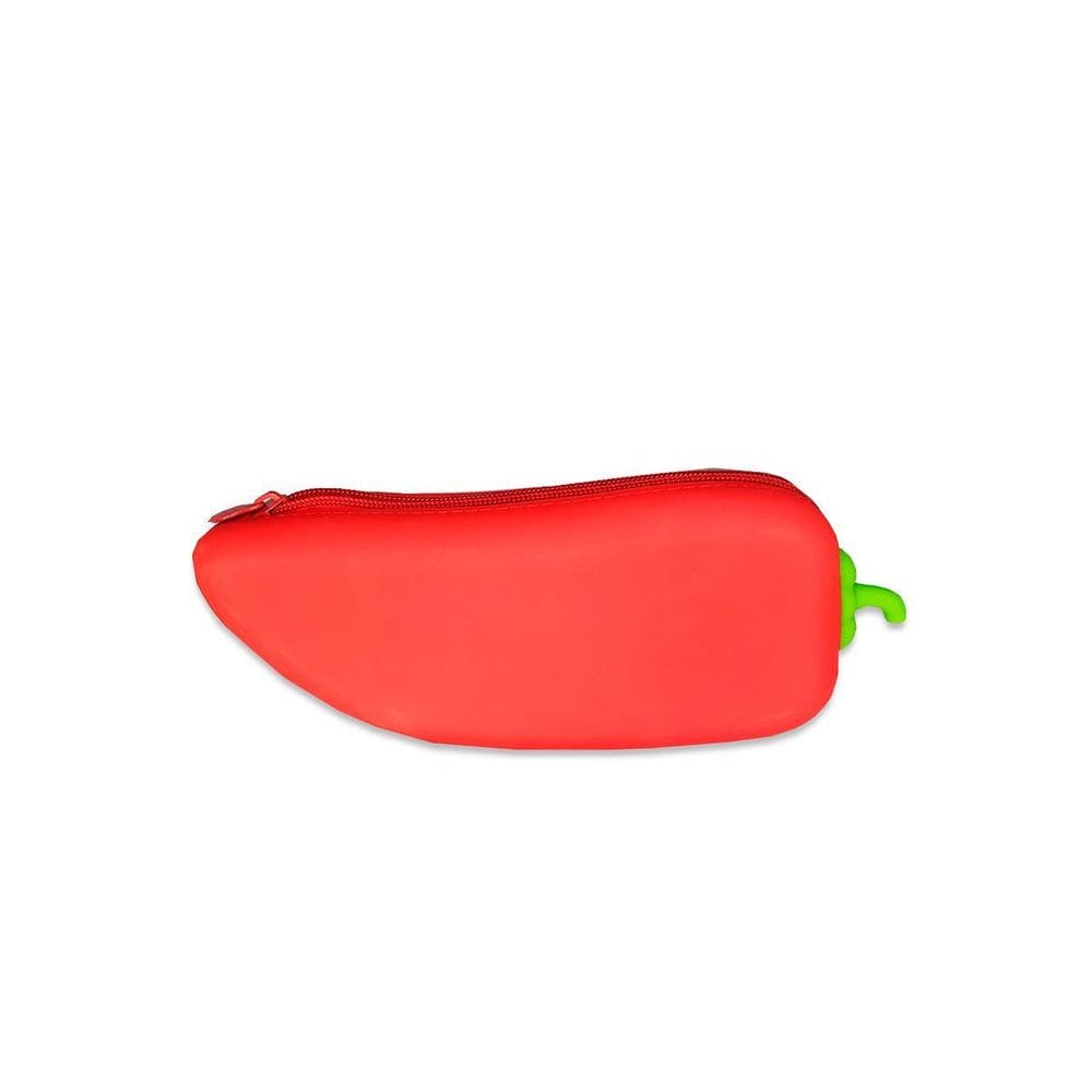 Estojo Escolar Pimenta Vermelha Silicone Clio Infantil