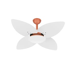 Ventilador De Teto Cobre Winds Silencioso 4 Pás Ventax 220V