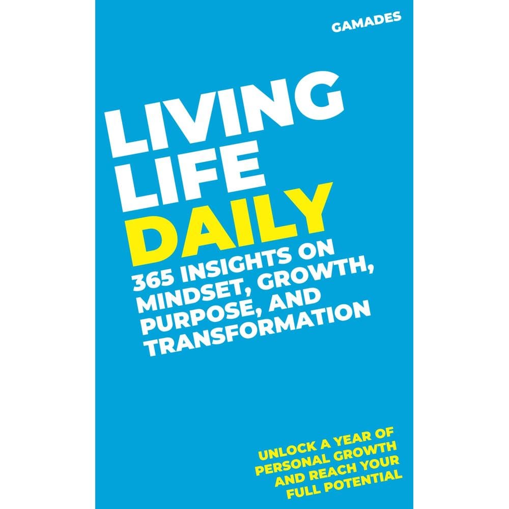 Livro Living Life Daily: 365 insights sobre mentalidade, crescimento e pureza
