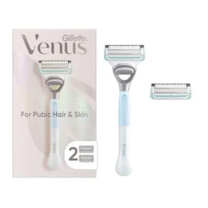 Lâminas de barbear íntimas Gillette Venus para mulheres com aparador