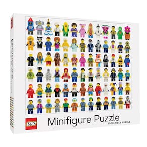 Puzzle Chronicle Books LEGO Minifigure para crianças de 9 anos ou mais