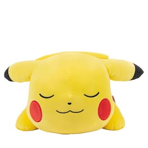 Brinquedo de pelúcia Pokémon Pikachu Sleeping 45 cm oficialmente licenciado