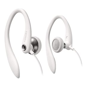 Fones de ouvido Earhook Philips SHS3300wt White Extra Bass