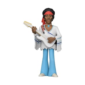 Boneco colecionável Funko Pop! Vinil dourado Jimi Hendrix 5cm