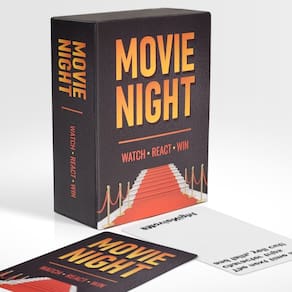 Jogo de cartas SNC Games Movie Night Interactive para amantes do cinema