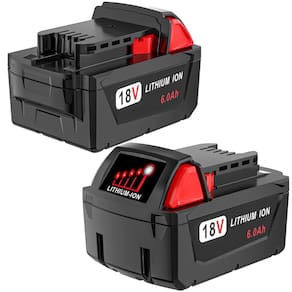 Baterias de reposição Bayhon 18V 6.0Ah para Milwaukee M18