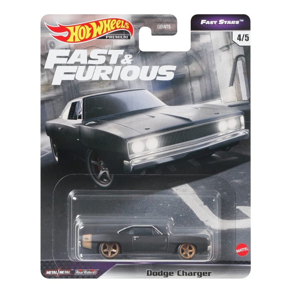 Toy Hot Wheels Fast & Furious Dodge Charger, escala 1:64