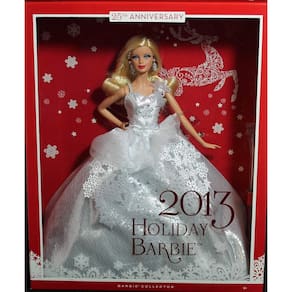 Boneca Barbie Collector 2013 Holiday Mattel Pink Label