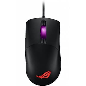 Mouse para jogos ASUS ROG Keris ultraleve com fio preto
