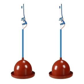 Bebedouro Automático Pendular Aves Opusplast 2 Unidades