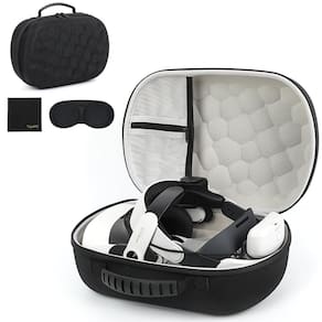 Estojo de transporte Growalleter para fone de ouvido Meta Quest 3S/Quest 3