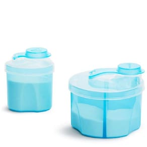 Pacote combinado de dispensador de fórmulas em pó Munchkin Blue