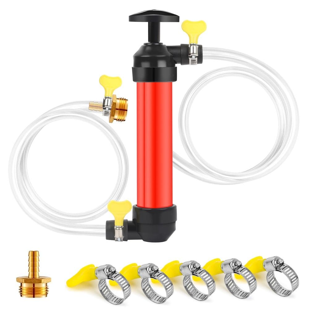 Kit de bomba manual de sifão anticongelante SVECPOYP para trailers e reboques