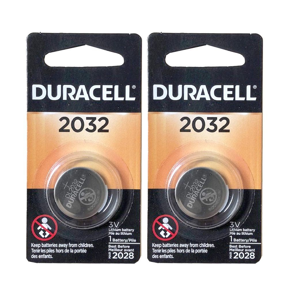 Bateria Coin Cell Duracell DL2032 3V de lítio 200mAh