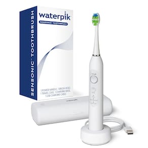 Escova de dentes elétrica Waterpik Sensonic Sonic STW-03W020 branca