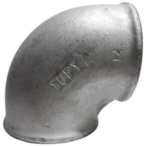 Cotovelo Conexão De Ferro Galvanizado 90- X 3/8 Kit 10 Peças