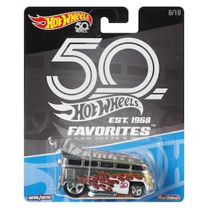 O 50º aniversário do Toy Hot Wheels favorece o Volkswagen T1 Drag Bus
