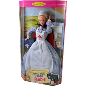 Boneca Barbie Mattel American Stories Civil War Nurse 30cm