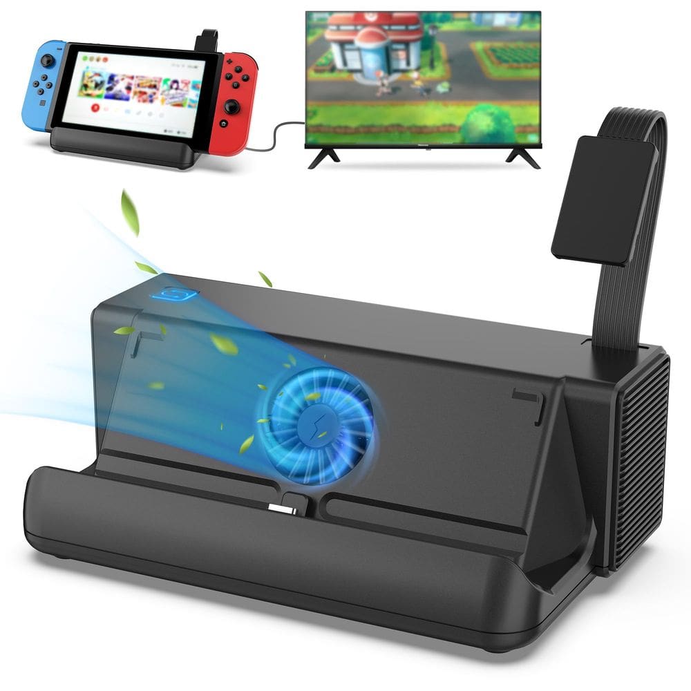 Switch Game Card Reader TV Docking Station ZMBESUP