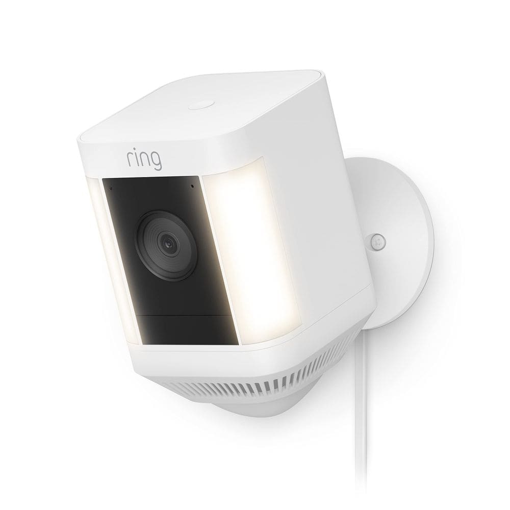 Câmera de segurança Ring Spotlight Cam Plus Plug-in White