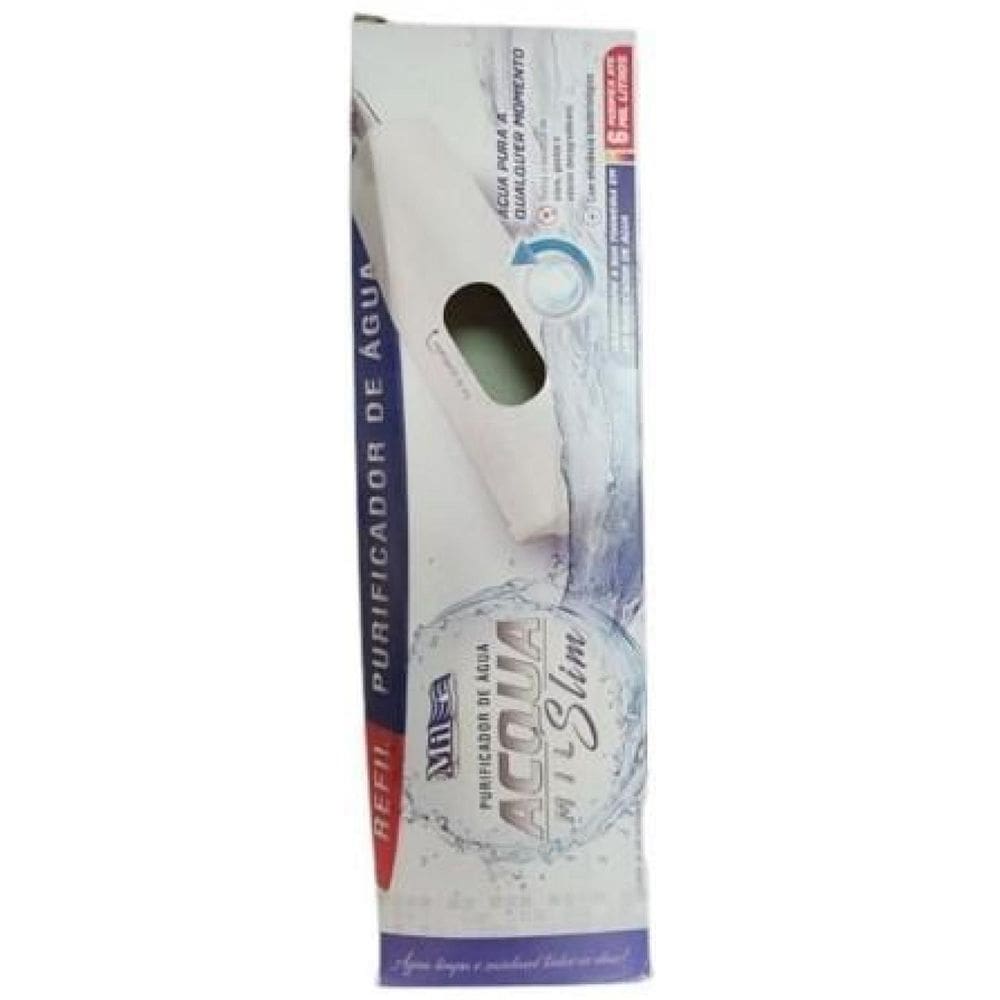 Refil Filtro Acquamil Slim  Purificador Torneira Bco