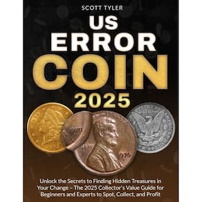 Book US Error Coin: o guia de valores para colecionadores de 2025